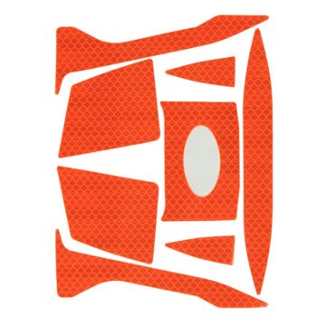 JSP AHV442-000-800 Stickers Oranje