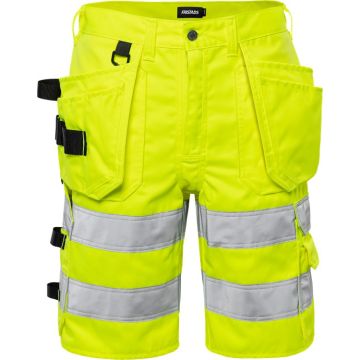 FRISTADS 100977 High vis korte broek klasse 2 2028 PLU