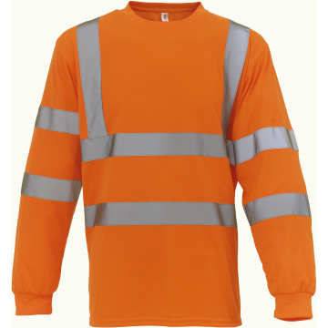 Yoko YHVJ420 Hi-Vis T-shirt lange mouwen