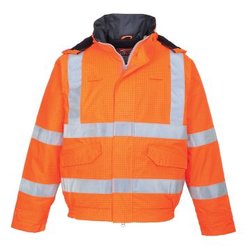 Portwest S773 Bizflame Rain Hi-Vis Antistatic FR Bomberjack
