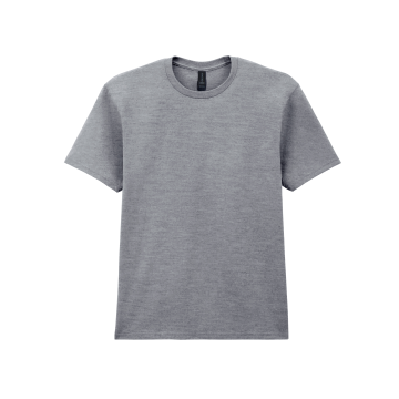Gildan GI65000AX Heren-T-shirt Softstyle Midweight RS Sport Grey 3XL