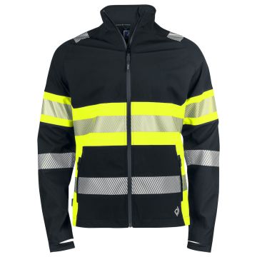 ProJob 646442 6442 SIGNALIZATION RAIN JACKET AND ISO 20471 CLASS 1