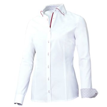 Giovanni Capraro 29325-10 Women's Blouse 55/45% Cotton/Polyester