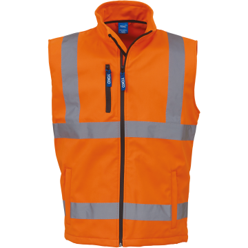 Yoko YHV006 Softshell veiligheidsbodywarmer