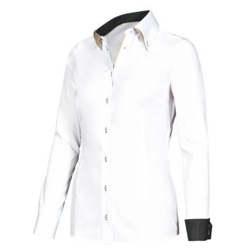 Giovanni Capraro 29322-10 Women's Blouse 55/45% Cotton/Polyester