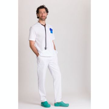 NORVIL 1194 Short-Sleeved Unisex Medical Coat