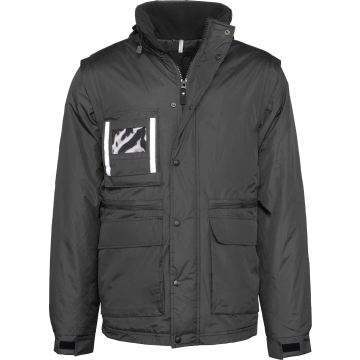 WK. Designed To Work WK6106 Workwear Parka Met Afritsbare Mouwen heren