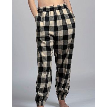 Burnside BU8810 Flannel Jogger Pant
