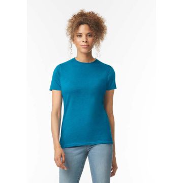 Gildan T-shirt SoftStyle SS for her GIL64000L - Blauw