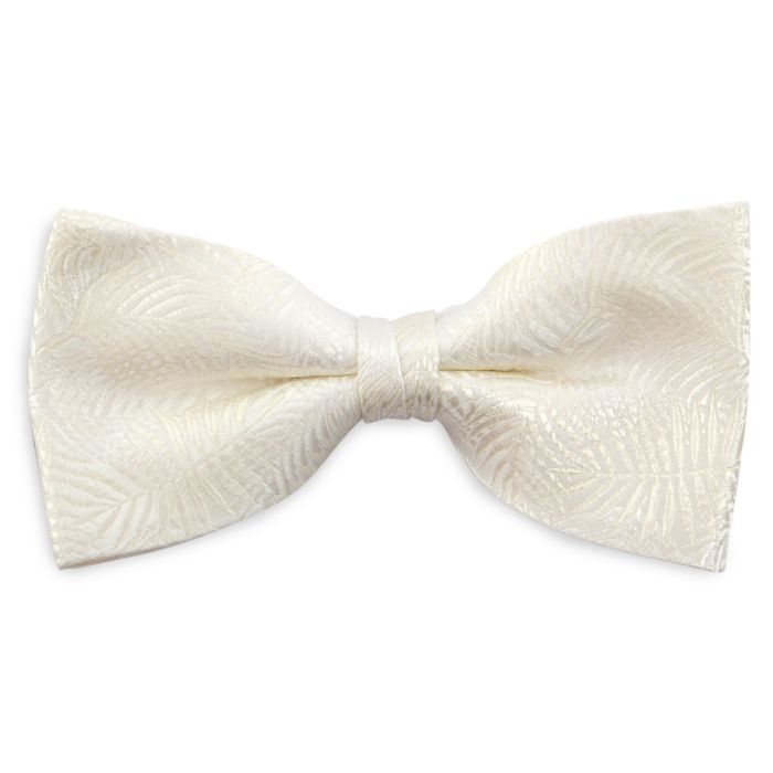 Sir Redman SR24165 ( SRBOWTIE24165 ) strik Festive Leaves off-white