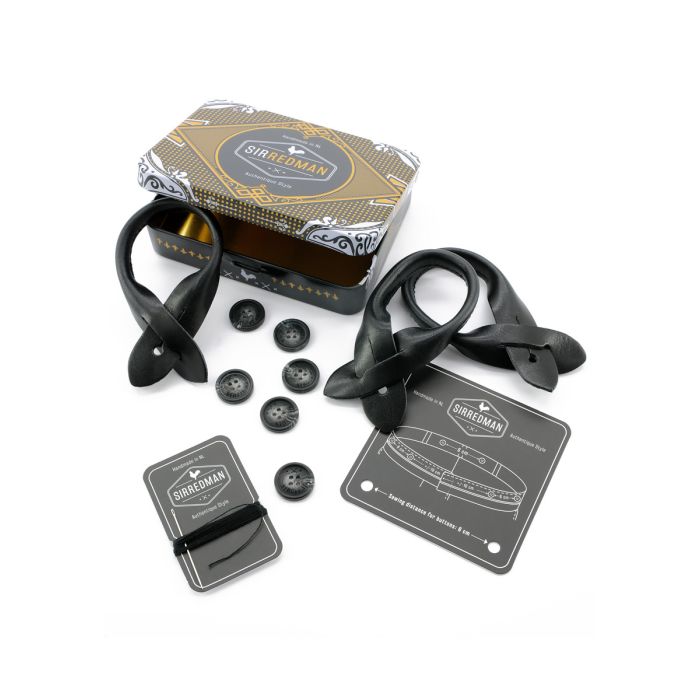 Sir Redman SR30007 (SR-ACC-BLACK-NERF) bretels accessoire set nerfleer zwart