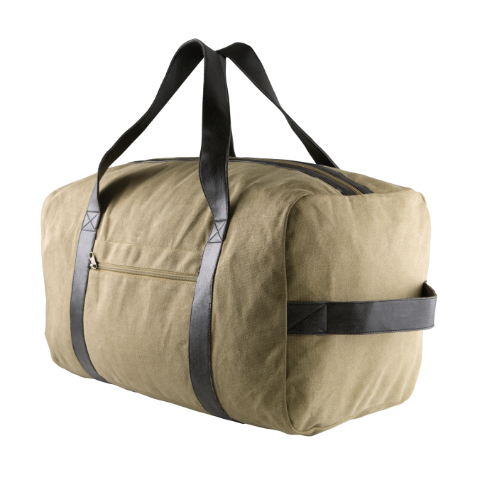 Kimood KI0603 Vintage Canvas Reistas Vintage Kaki One Size