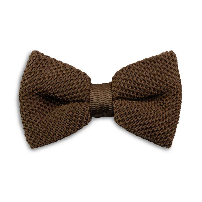 Sir Redman SR24009 ( SRBOWTIE24009 ) gebreide strik warm taupe