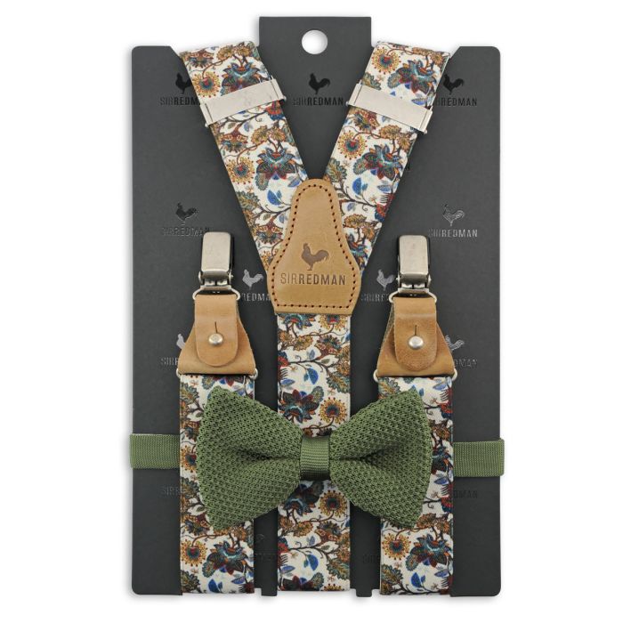 Sir Redman SR20121 ( SRCOMBI20121B ) bretels combi pack Bohemian Moss