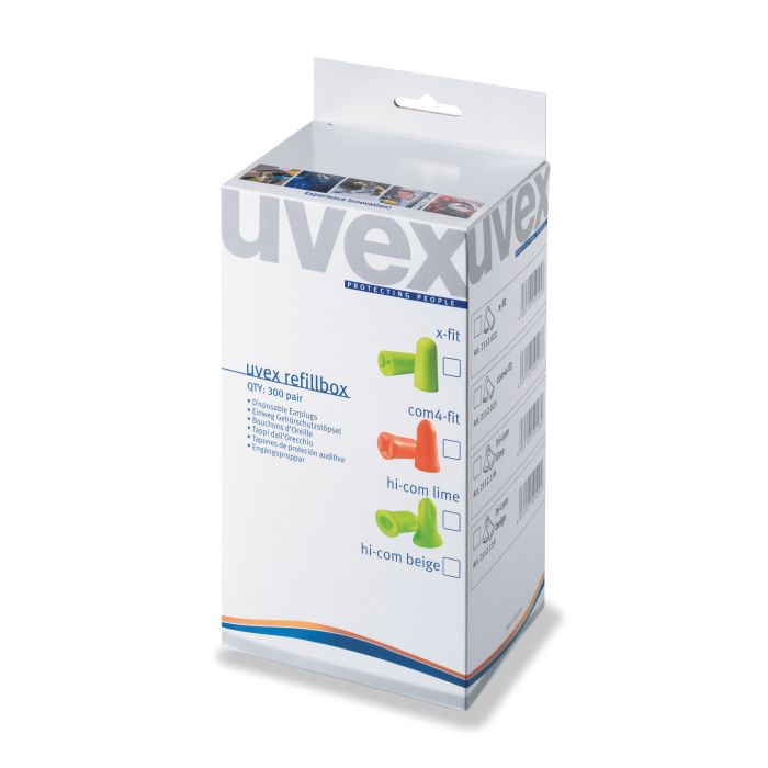 uvex x-fit 2112-022 oordop navulling à 300 paar