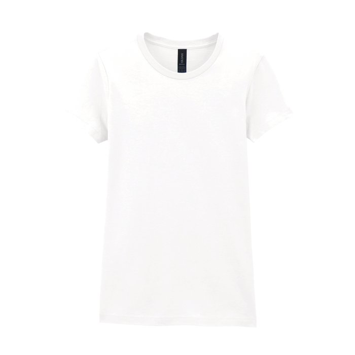 Gildan GI6400LX Softstyle® Fitted Ladies' T-shirt White 3XL