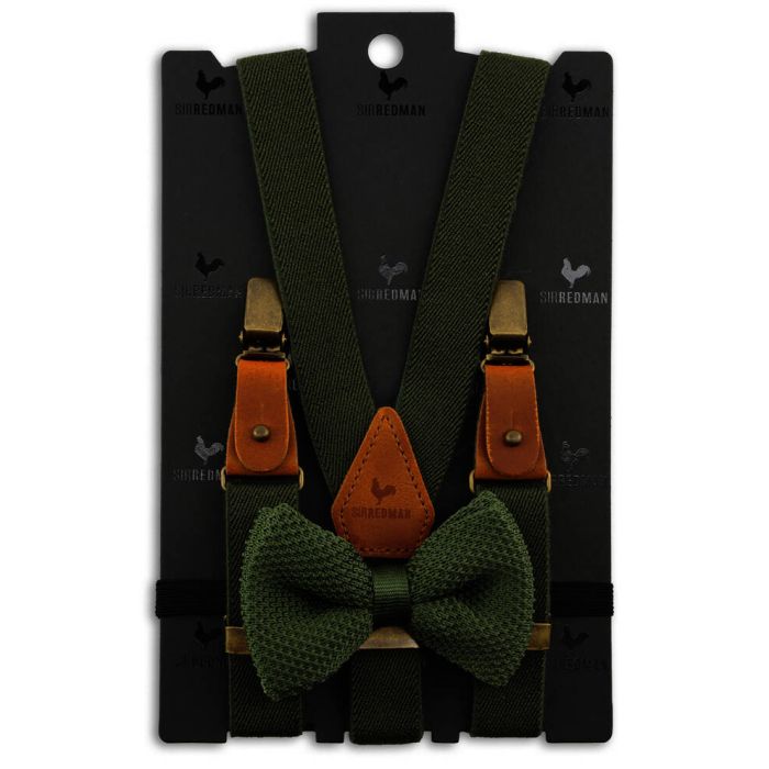 Sir Redman SR26009 ( SRCOMBIKIDS2609B ) Kids bretels combi pack Glenn Green