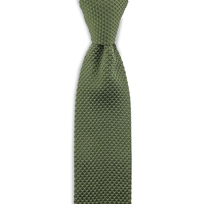 Sir Redman SR22053 ( SRTIE22053 ) gebreide stropdas mosgroen