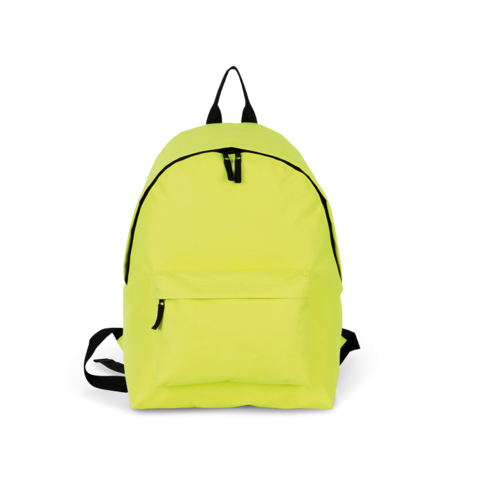 Kimood KI0130A Klassieke rugzak Fluorescent Yellow / Black One Size