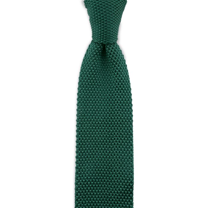Sir Redman SR22059 ( SRTIE22059 ) gebreide stropdas flessengroen