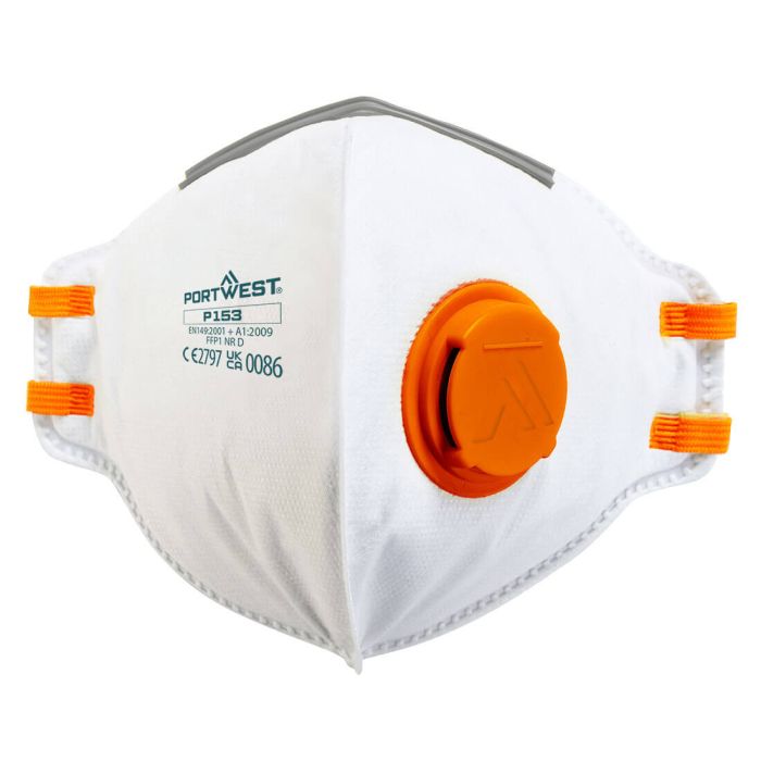 Portwest P153 FFP1 Platgevouwen Dolomite Masker (PK20)