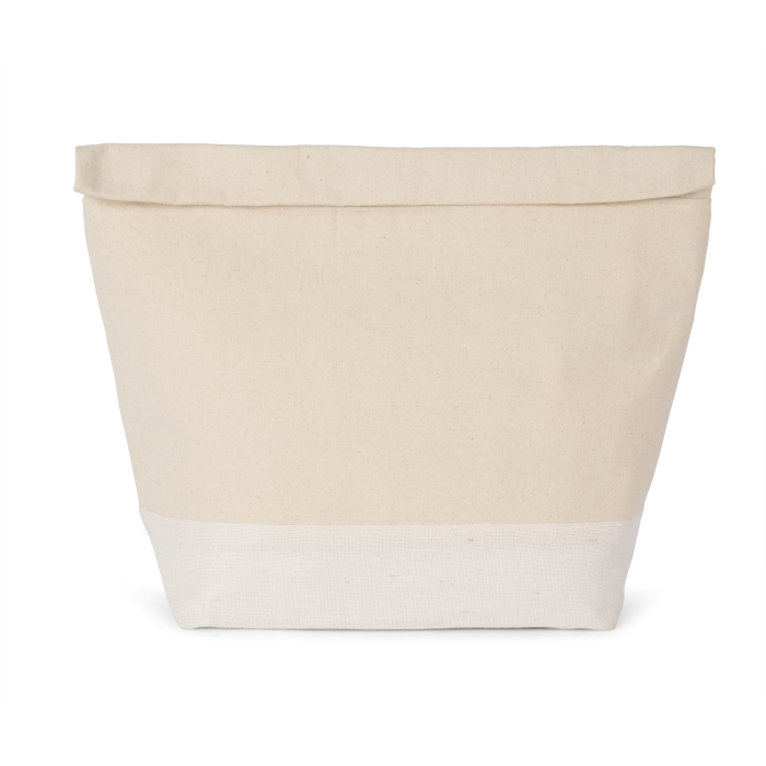 Kimood KI0376L Koeltas met rolsluiting Natural / White L