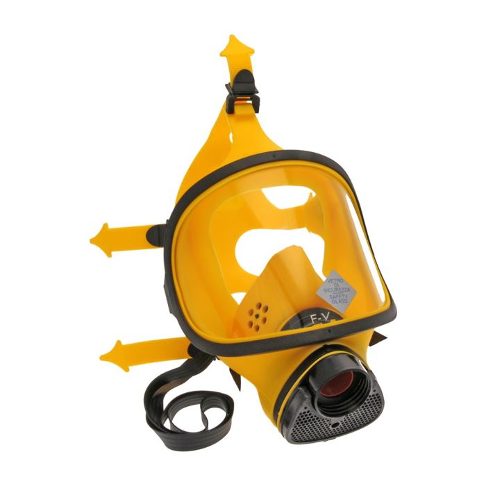 TR82 FULL FACE MASK YELLOW SILICONE