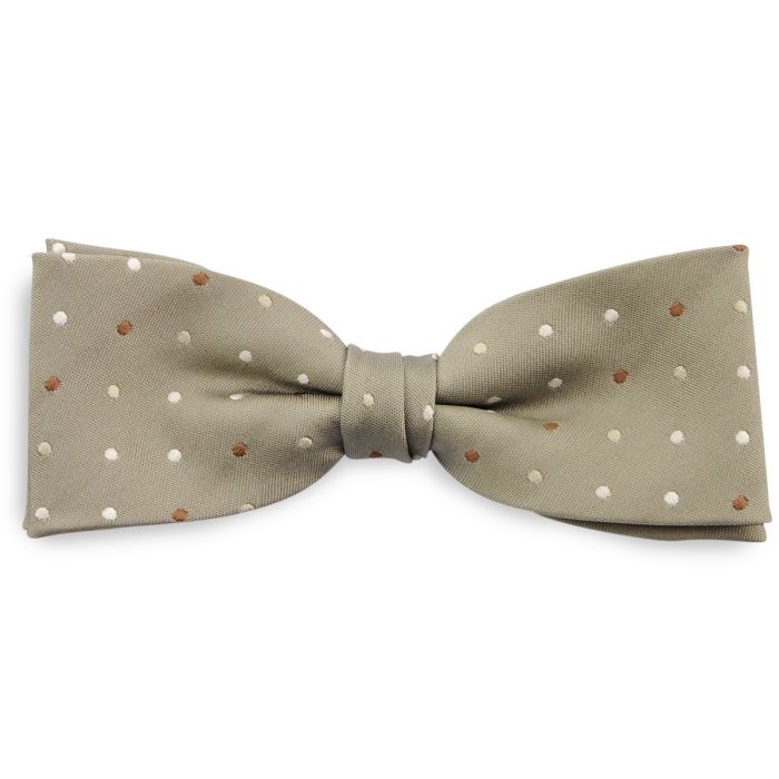 Sir Redman SR24045 ( SRBOWTIE24045 ) strik Primo Puntino - grijsgroen