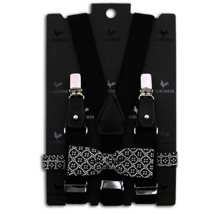 Sir Redman SR26027 kids bretels combi pack Black Shapes