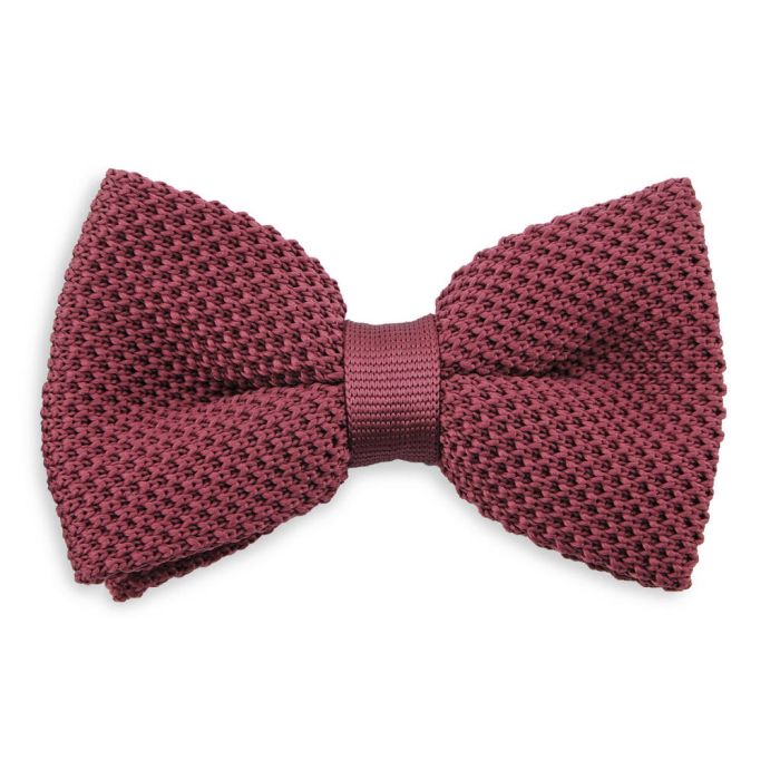 Sir Redman SR24006 ( SRBOWTIE24006 ) gebreide strik mauve
