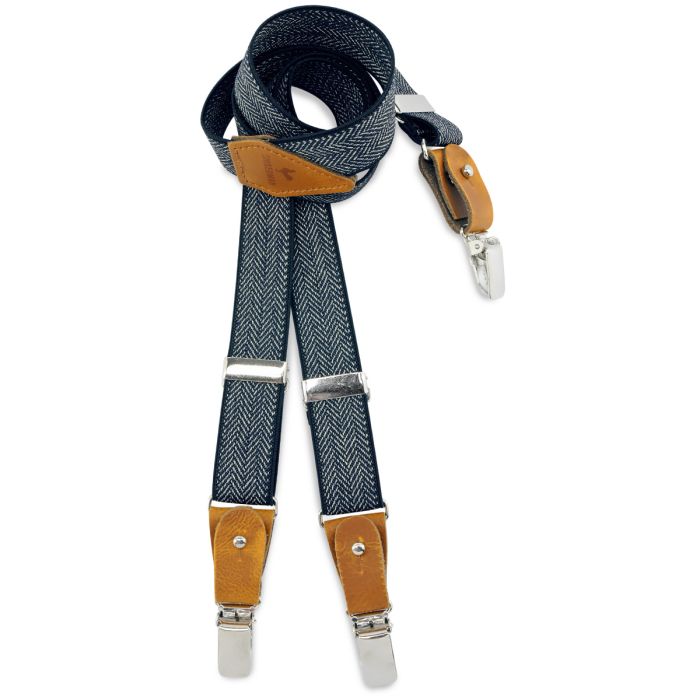 Sir Redman SR25010 ( SRKIDS2510 ) kinderbretels Visgraat motief blauw