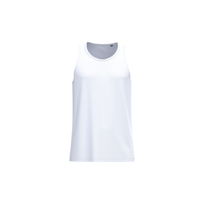 Kariban K3023ORGX Heren tanktop Bio150 White 3XL