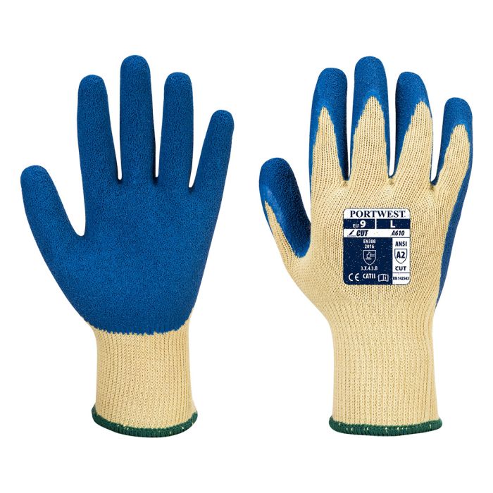 Portwest A610 Snijklasse 3 Latex Grip Handschoen