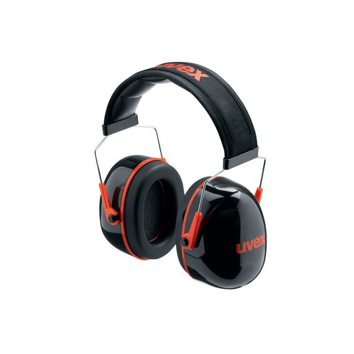 uvex K-Series 2600003 SNR 33 dB zwart/ro