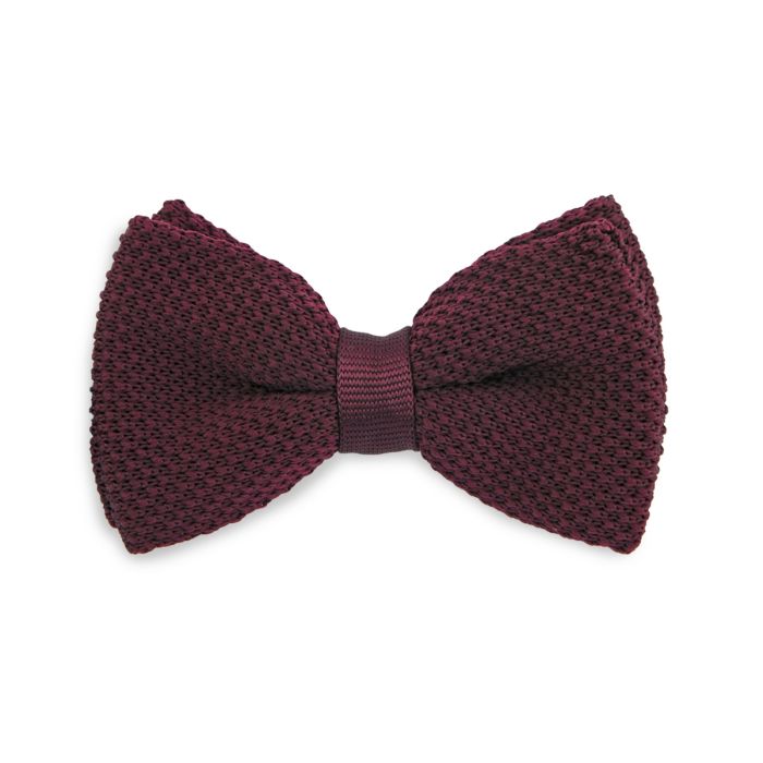 Sir Redman SR28047 ( SRBOWKIDS2847 ) gebreide kinderstrik aubergine