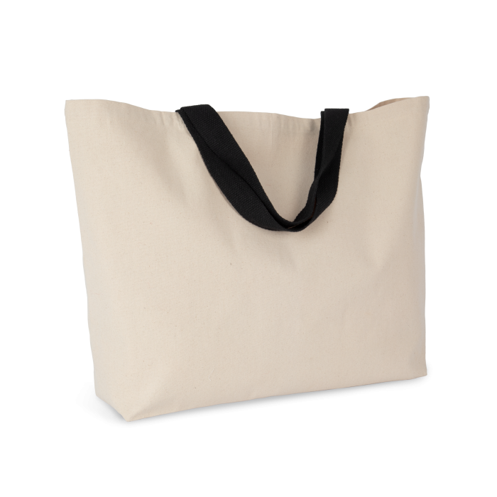 Kimood KI0297N XXL shopper Natural / Black One Size