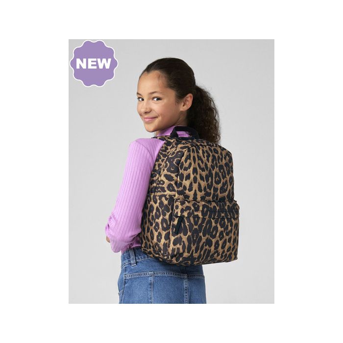 BagBase BG195S Leopard Print Mini Backpack