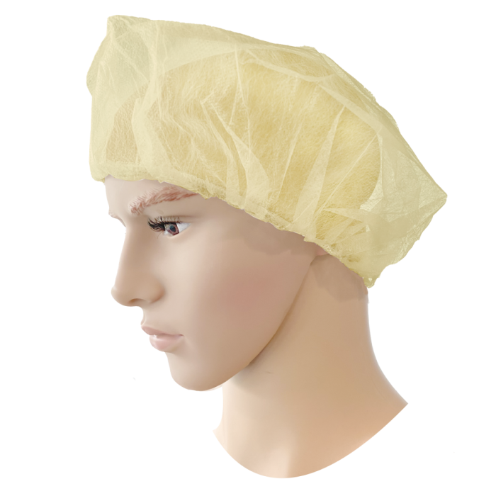 Baret PP Geel 53 cm à 100 stuks