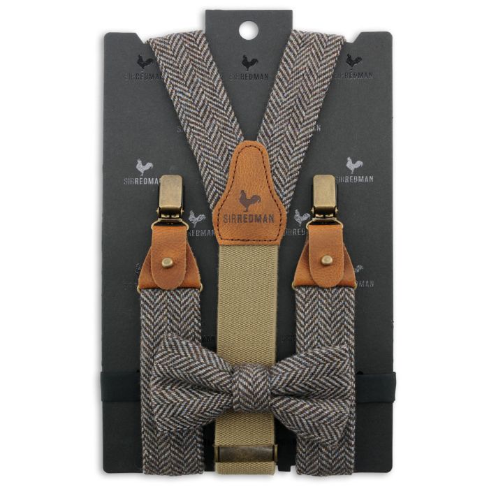Sir Redman SR20134 ( SRCOMBI20134B ) bretels combi pack Kealan Tweed