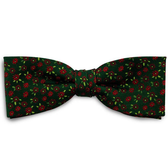 Sir Redman SR24071 ( SRBOWTIE24071 ) strik Little Flowers groen
