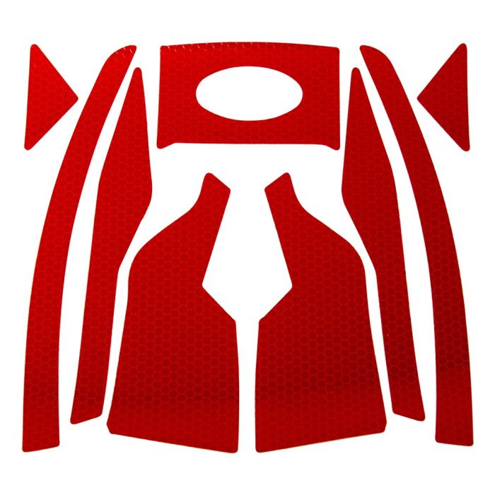 JSP AHV410-000-600 Stickers Red