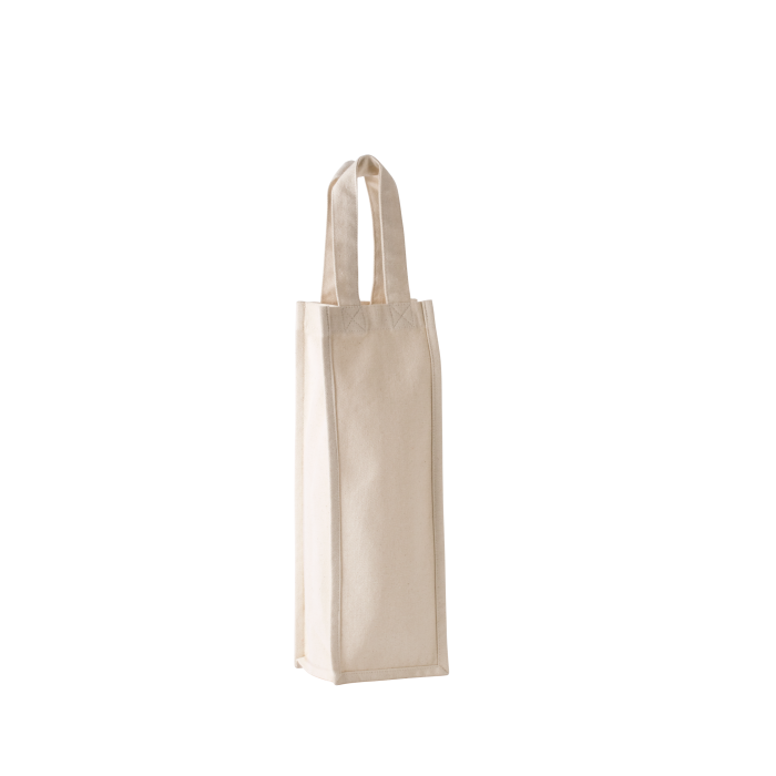 Kimood KI0269N Flessentas van canvaskatoen Natural One Size