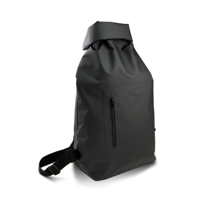 Kimood KI0613 Waterdichte barrel-tas met roll-top Black One Size