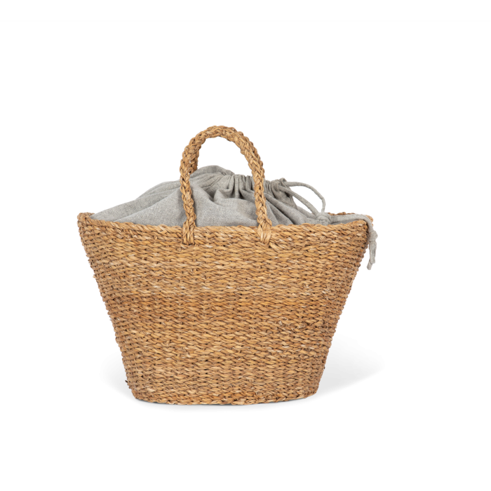 Kimood KI5208 Met de hand gevlochten mand Seagrass One Size