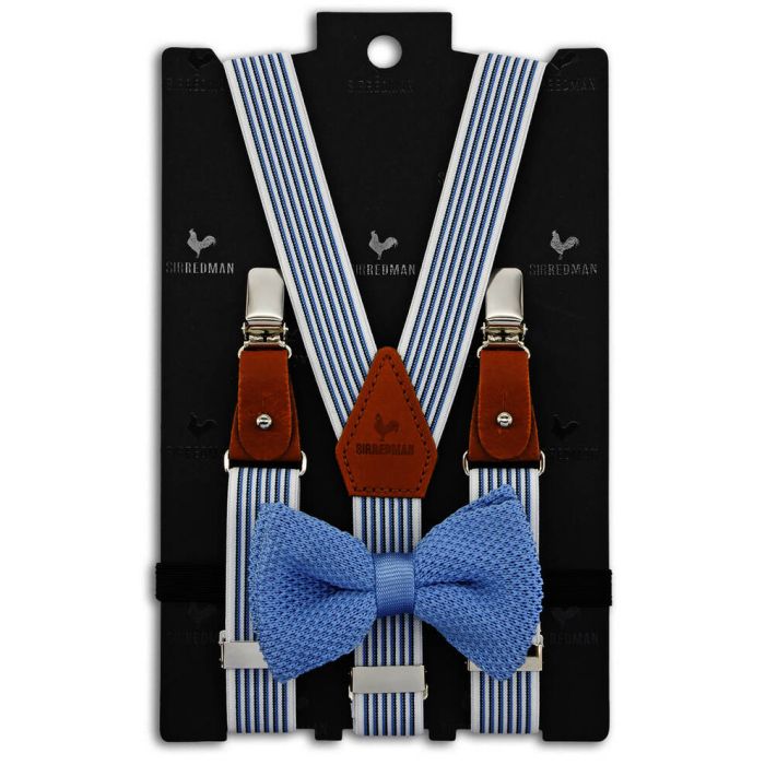 Sir Redman SR26008 ( SRCOMBIKIDS2608B ) Kids bretels combi pack Fresh Freddy Fest
