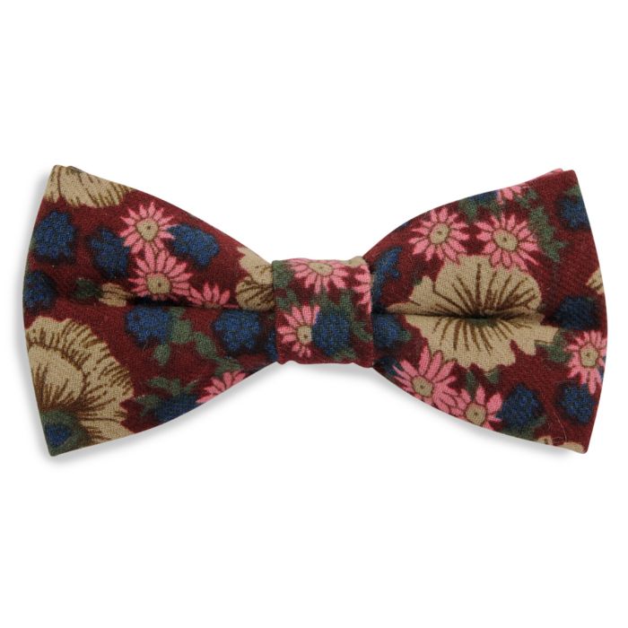 Sir Redman SR28061 ( SRBOWKIDS2861 ) kinderstrik Vintage Flower bordeaux
