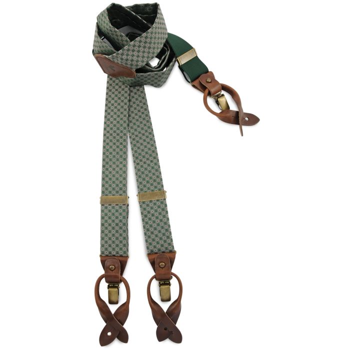 Sir Redman SR21323 ( SR323 ) luxe bretels Modern Gentleman green